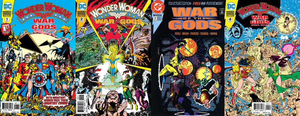 War of the Gods #1-4 - Facsimile Special Edition (2023)