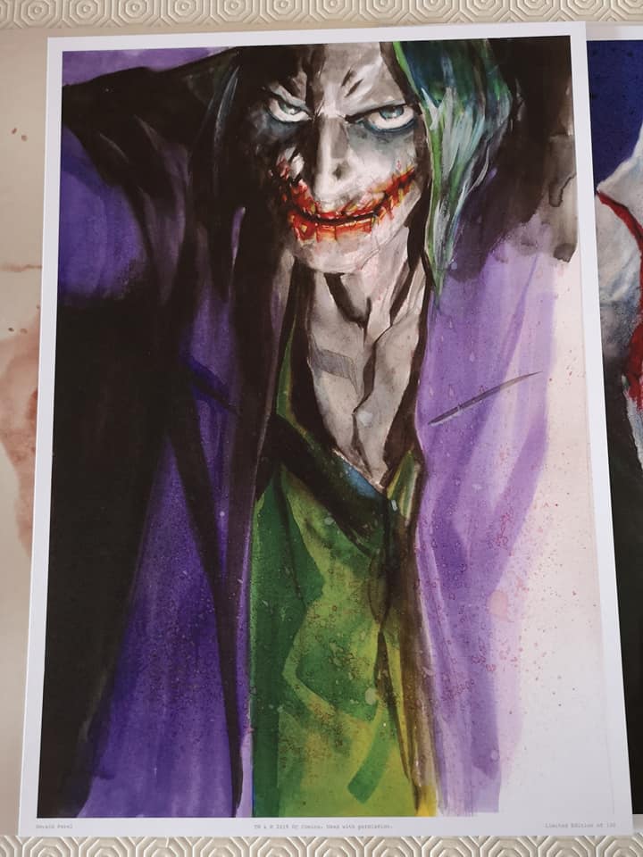 JOKER Gerald Parel PRINT! (From the NYCC 2019 