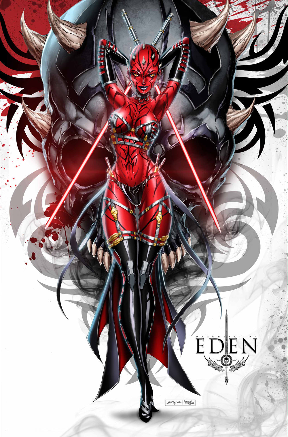 DAUGHTERS OF EDEN #1 Tyndall MAY THE 4TH Female DARTH MAUL Exclusive!