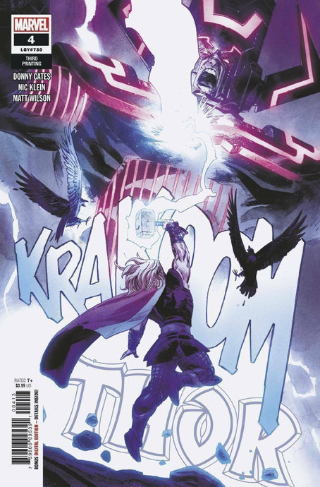 Thor #4 Third Printing Klein Variant Black Winter - Mutant Beaver Comics