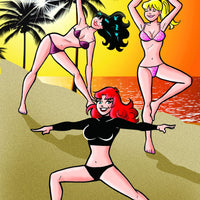 BETTY VERONICA BEACH PARTY #1 Dan Parent Exclusive (1st App of CASEY!) Ltd to 200 each with COA!