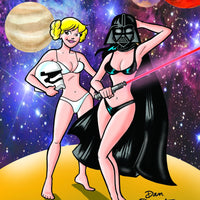 ARCHIE & FRIENDS HOT SUMMER MOVIES #1 Dan Parent Exclusive ~ STAR WARS movie homage! (Ltd to 200 with COA)