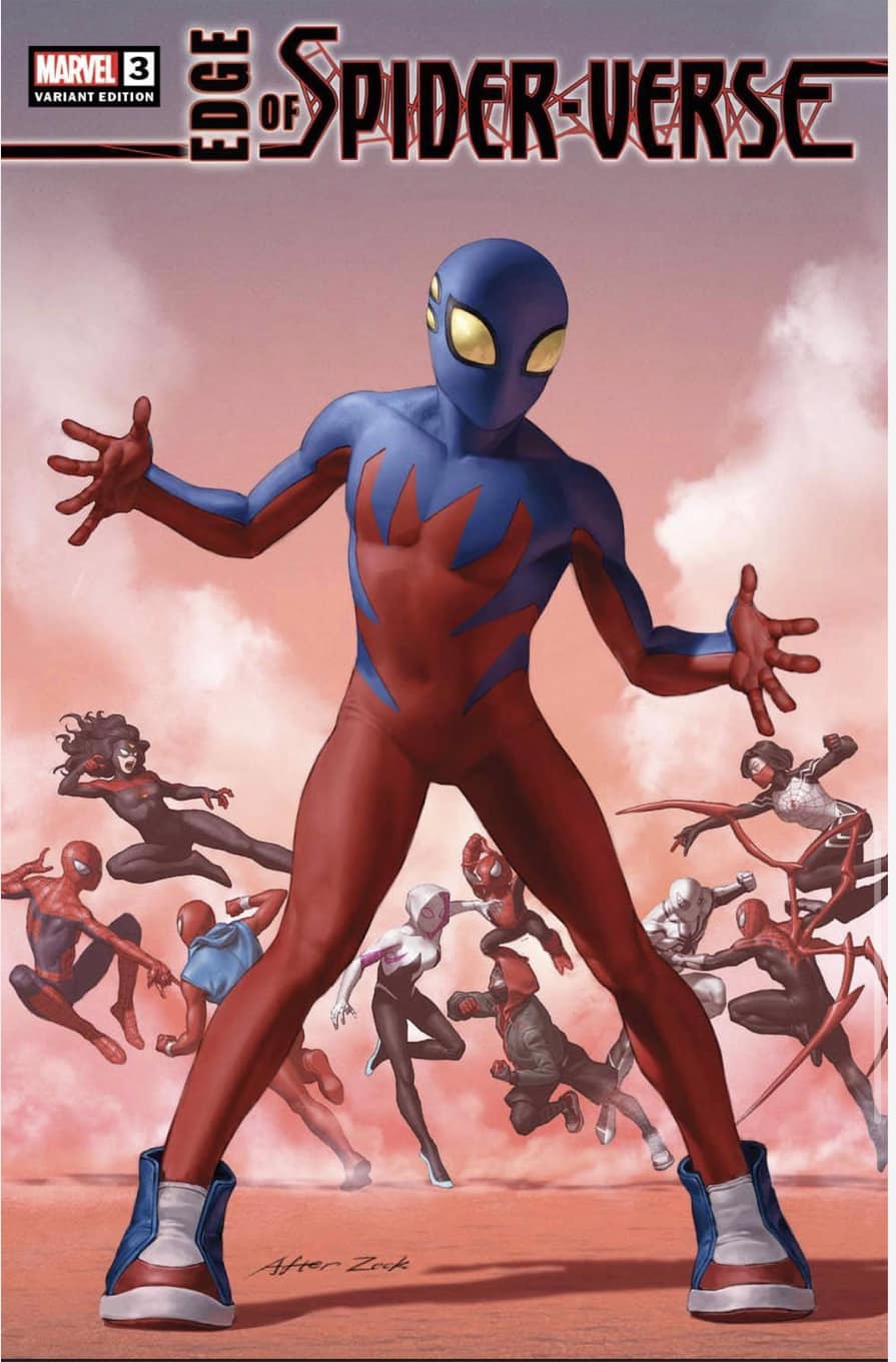 EDGE OF THE SPIDER-VERSE #3 Yoon SW8 Homage Exclusive (Origin of Spider-Boy) Ltd to ONLY 1200!