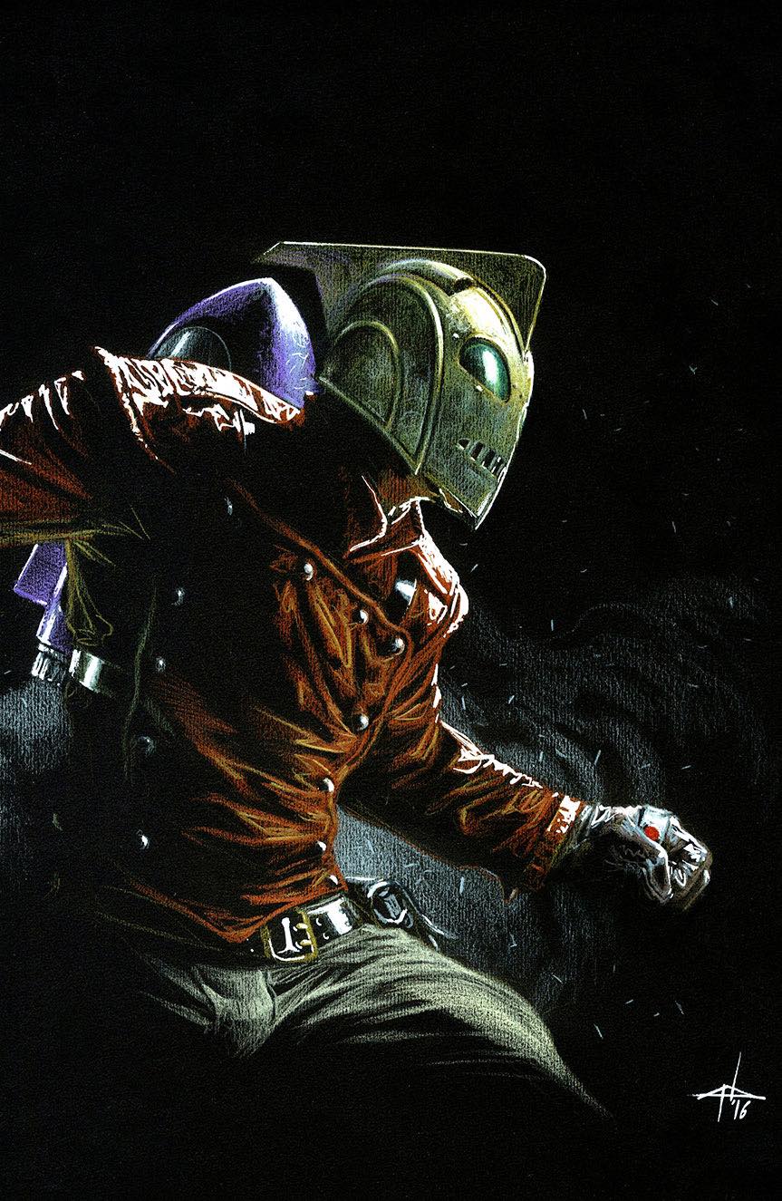 ROCKETEER #1 Dell Otto Virgin Exclusive! (Ltd to ONLY 444 with COA)
