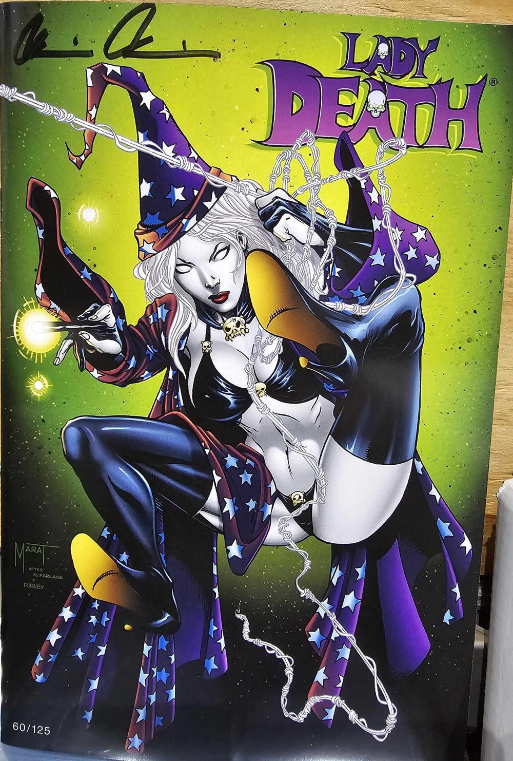 LADY DEATH #1 SDCC Exclusive (WIZARD Magazine Homage #60 of Only 125)