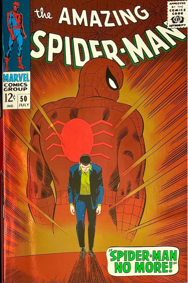 AMAZING SPIDER-MAN #50 John Romita Sr. Mexican FOIL Exclusive (Ltd to ONLY 1000)
