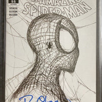 CGC 9.8 SS AMAZING SPIDER-MAN #55 Patrick Gleason 1:50 RATIO ("With Great Power Comes Great Responsibility") ***ONLY 1 AVAILABLE!***