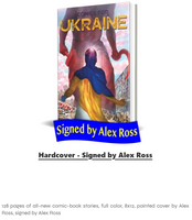 
              COMICS FOR UKRAINE HARDCOVER SIGNED BY Alex Ross
            