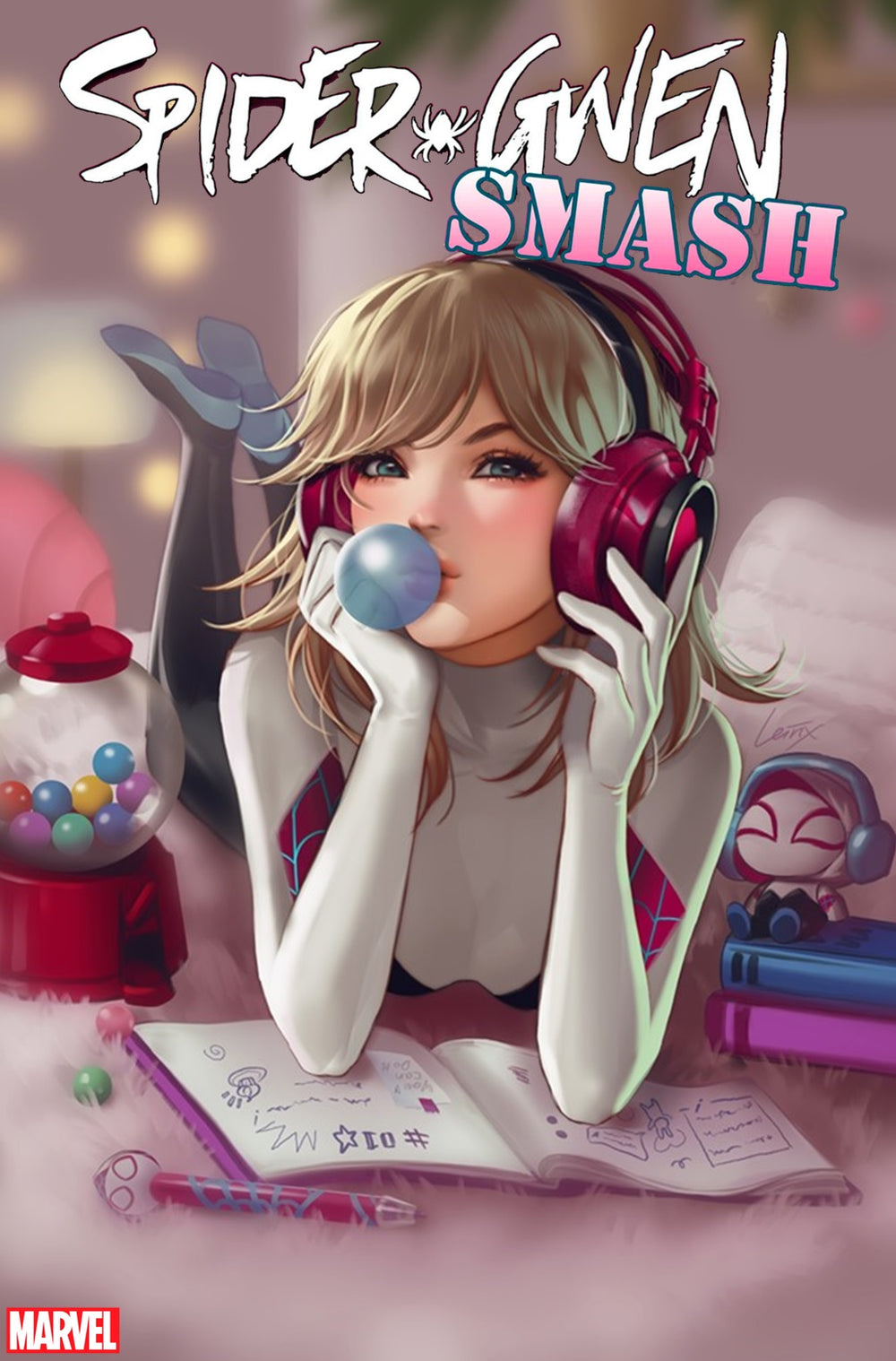 SPIDER-GWEN SMASH #1 Leirix Exclusive! (Ltd to ONLY 500 with COA)