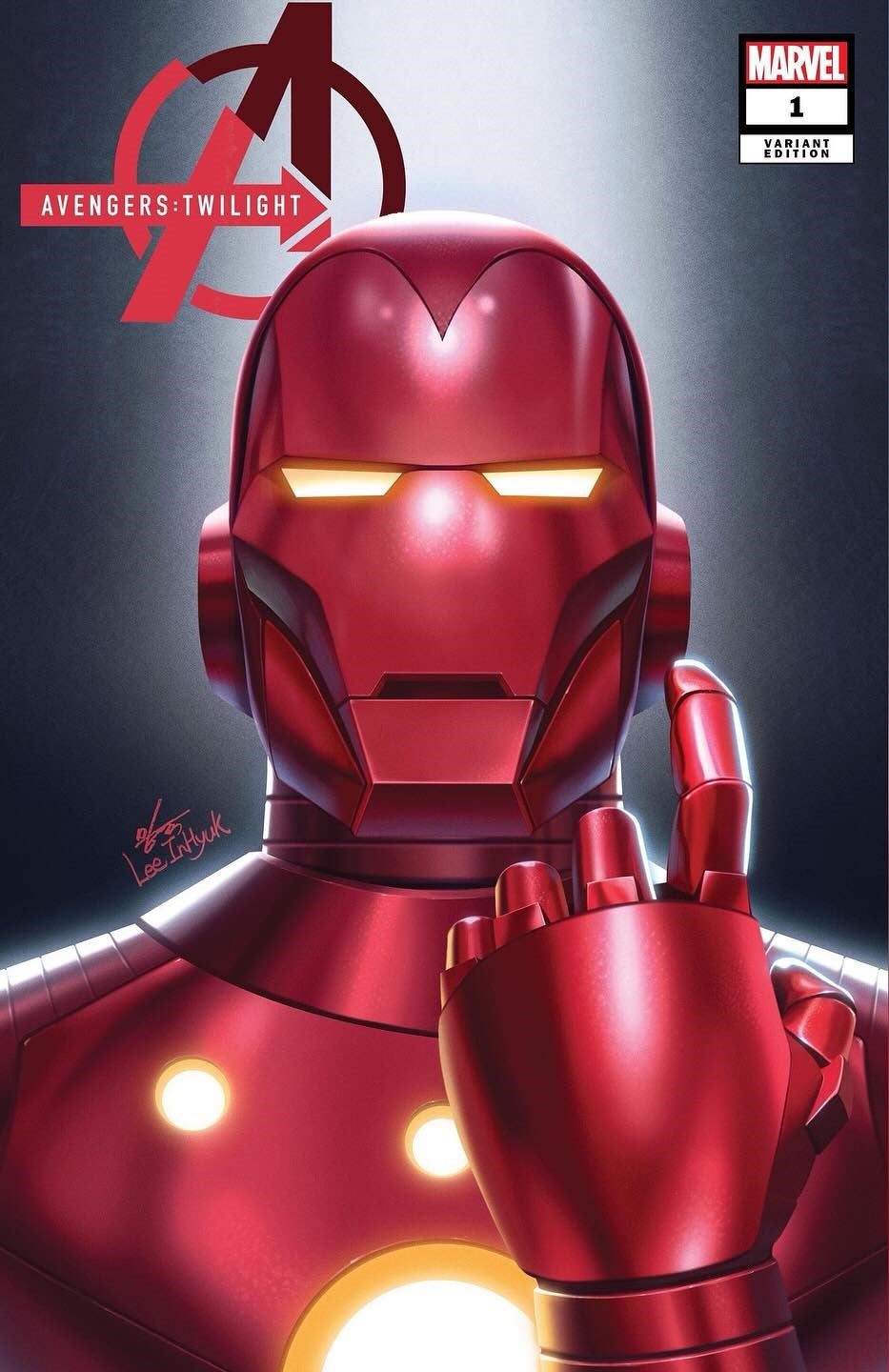Pre-Order: AVENGERS TWILIGHT #1 Inhyuk Lee (1st app of NEW Iron Man) Exclusive! (Ltd to ONLY 500 with COA!) 02/28/24