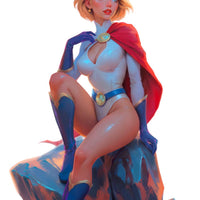 Pre-Order: POWER GIRL #5 WILL JACK MEGACON 2024 WHITE VIRGIN EXCLUSIVE! (LTD TO 600 COPIES WITH NUMBERED COA!) 03/31/24