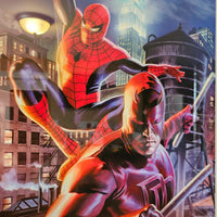 DAREDEVIL & SPIDER-MAN by Felipe Massafera LIMITED EDITION Print #130 of ONLY 375 Made! signed by Massaferra!