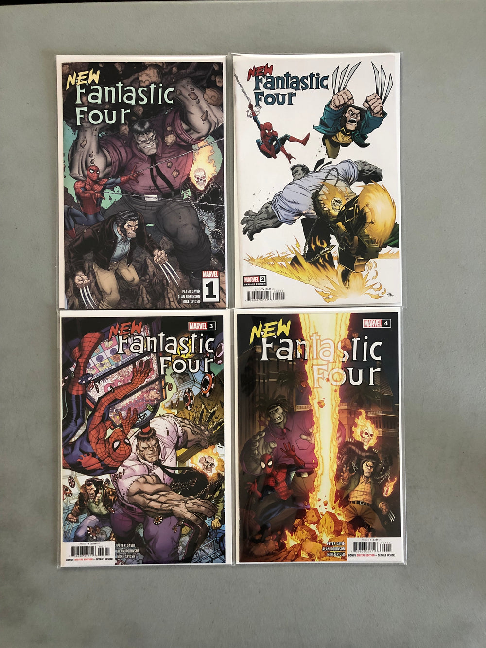 NEW FANTASTIC FOUR #1-4 SET!