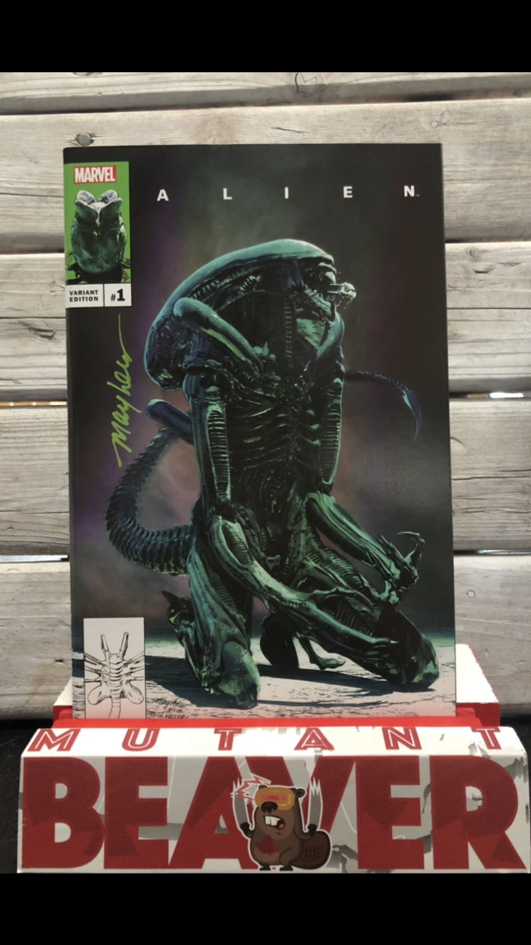 ALIEN #1 Mike Mayhew SIGNED TRADE DRESS EXCLUSIVE