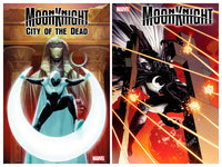 
              MOON KNIGHT #25 / CITY OF THE DEAD #1 SET (1st app of Layla El-Faouly & as the new Scarlet Scarab!)
            