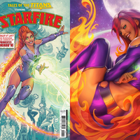 Tales of the Titans: Starfire #1 - Cover A and Cover C Set