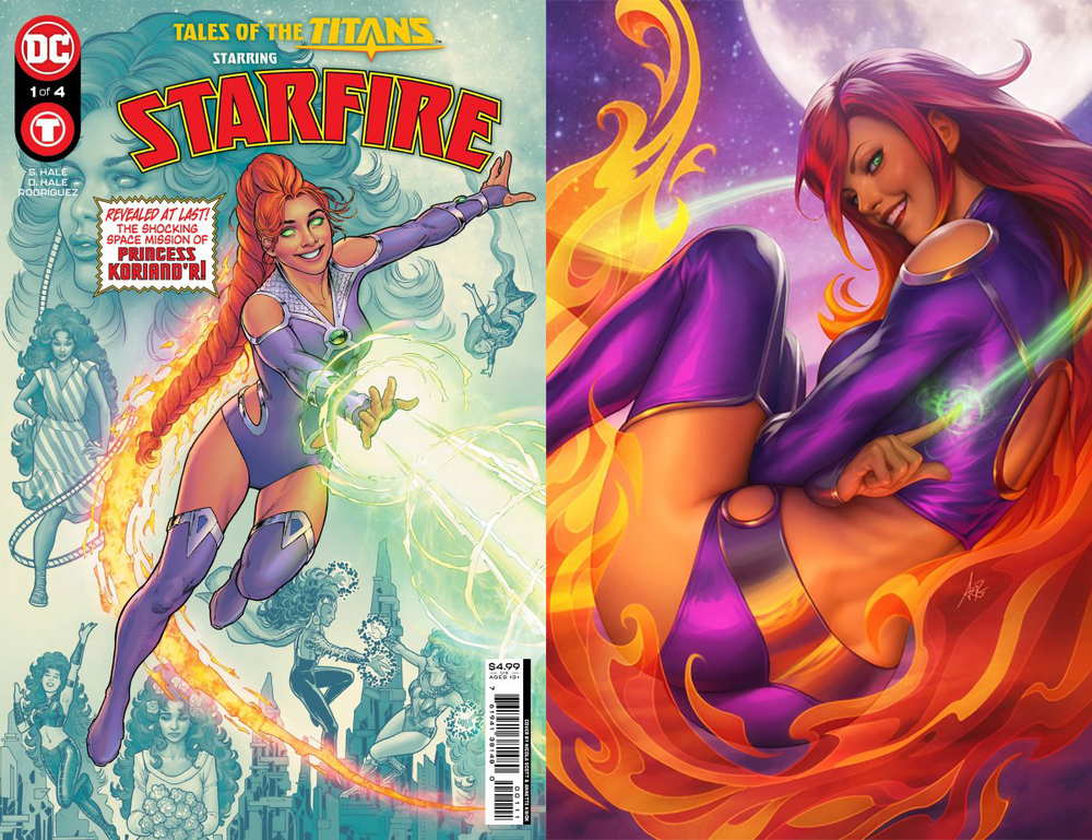Tales of the Titans: Starfire #1 - Cover A and Cover C Set