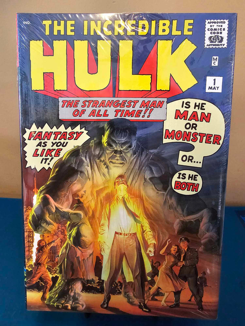 The Incredible Hulk Omnibus Vol 1 Alex Ross First Printing