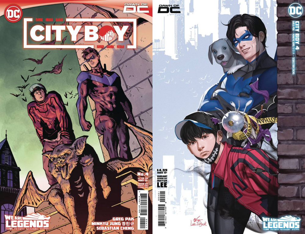 City Boy #4 - Cover A and B Set