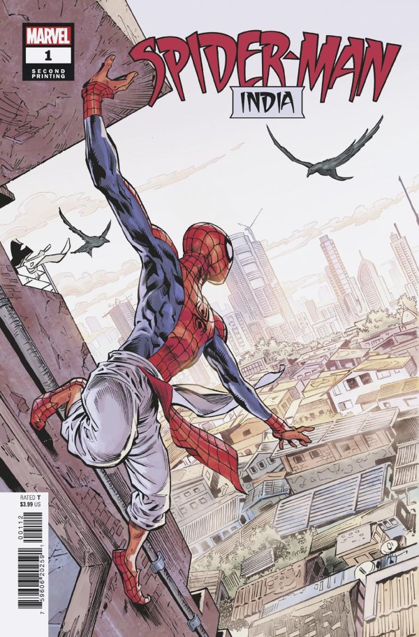 Spider-Man: India #1 - 2nd Printing Malsuni