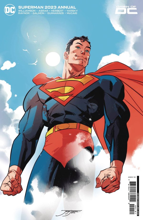 Superman 2023 Annual - 1:50 Jorge Jiménez Card Stock Variant