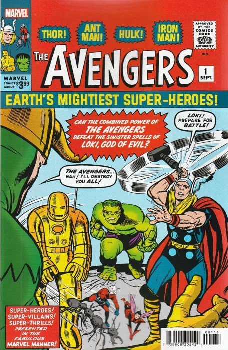 The Avengers #1 - 2023 Facsimile Edition