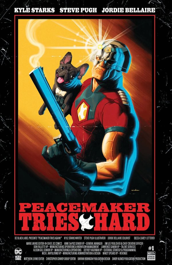 Peacemaker Tries Hard! #1 - Kris Anka Movie Poster Variant