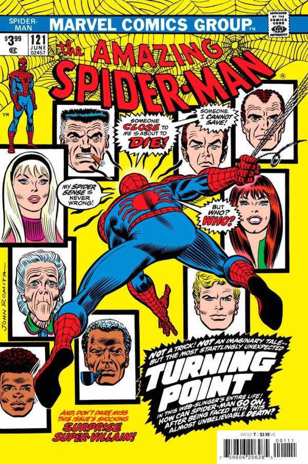 The Amazing Spider-Man #121 - Facsimile Edition (2023)