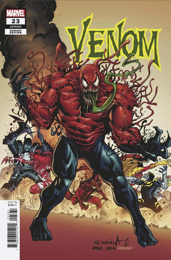 Venom #23 - Davila Homage Variant