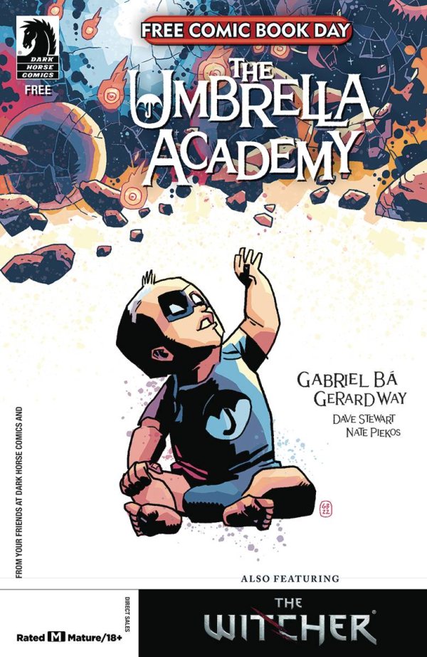 Free Comic Book Day 2023: Umbrella Academy & Witcher #1 - Unstamped