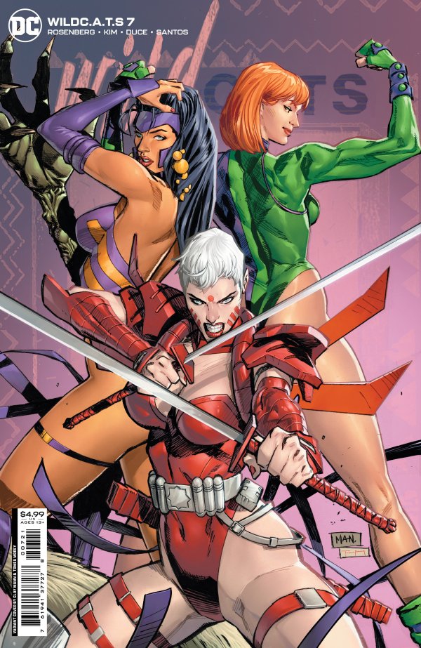 WildC.A.T.s #7 - Cover B Clay Mann Card Stock Variant