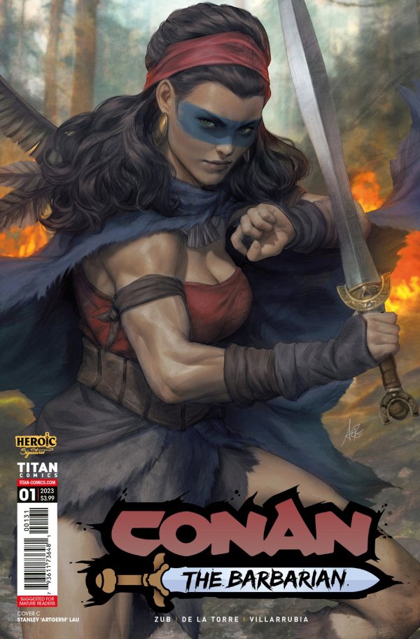 Conan: The Barbarian #1 - Cover C Artgerm