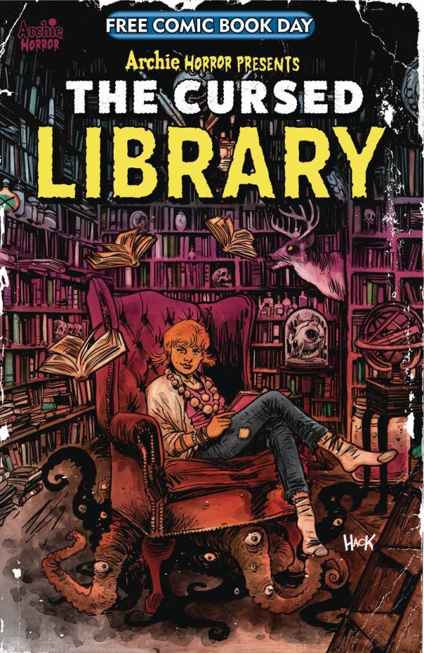 Free Comic Book Day 2023: Archie Horror Presents - The Cursed Library #1 - Unstamped
