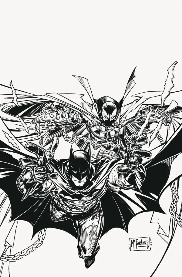 Batman / Spawn #1 - Incentive 1:250 McFarlane Inked Variant