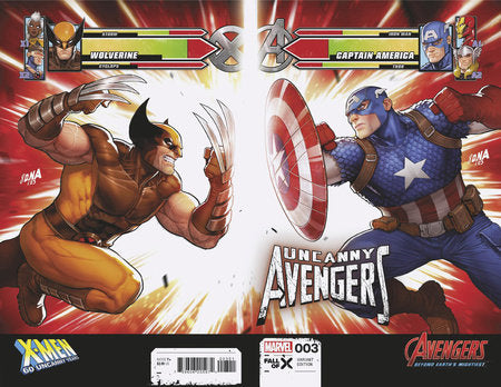 Uncanny Avengers #3 - Nakayama Wraparound X-Men 60th Anniversary Variant
