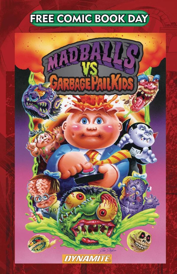 Free Comic Book Day 2023: Madballs VS Garbage Pail Kids #1 - Unstamped