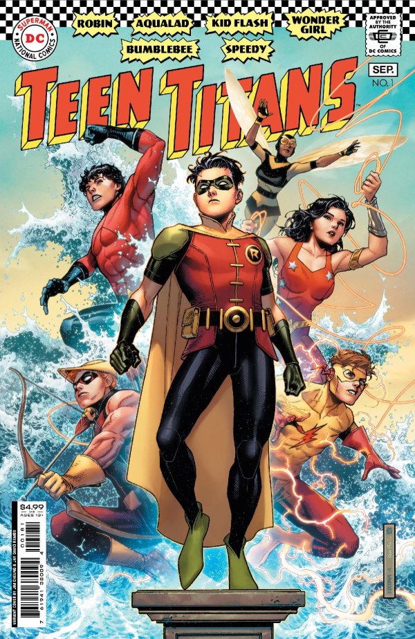 World's Finest: Teen Titans #1 - Cover E Jim Cheung Foil Variant