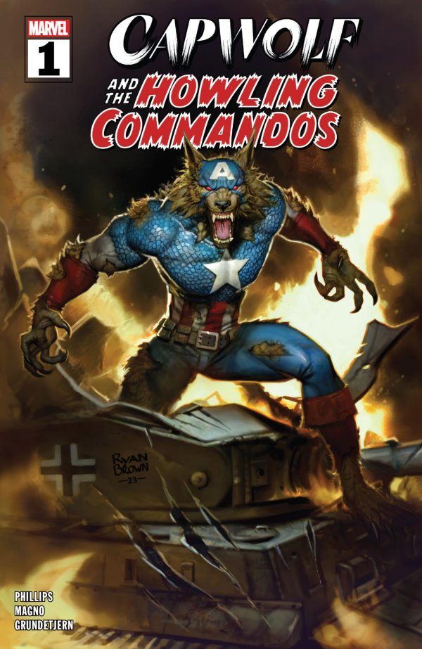 Capwolf & The Howling Commandos #1 - Cover A
