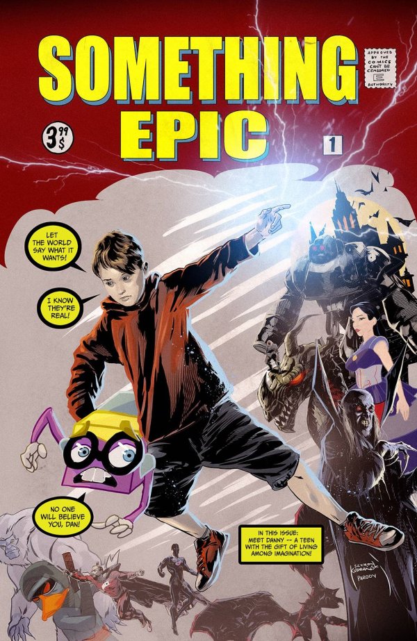 Something Epic #1 - Cover D Kudransk