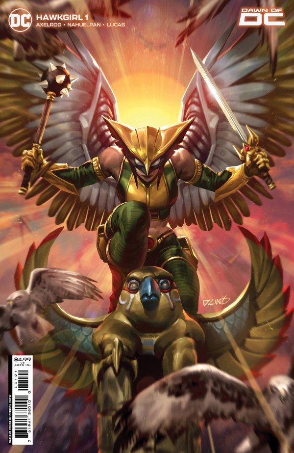 Hawkgirl #1 - Cover B Derrick Chew Card Stock Variant