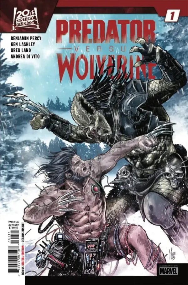 Predator vs. Wolverine #1 - Cover A