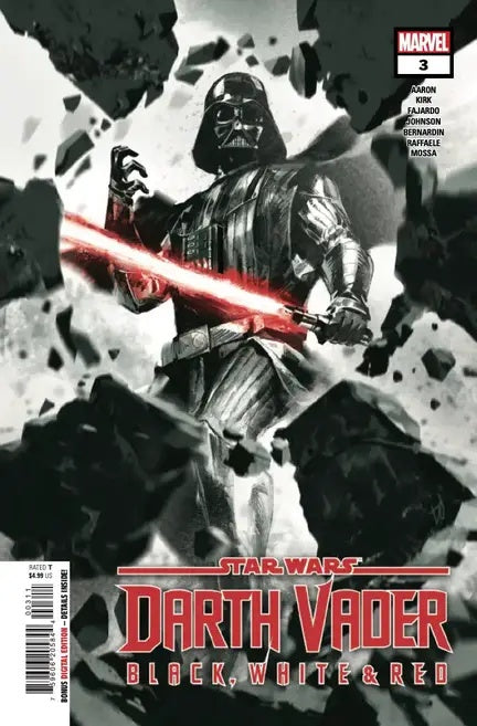 Star Wars: Darth Vader - Black, White & Red #3 - Cover A