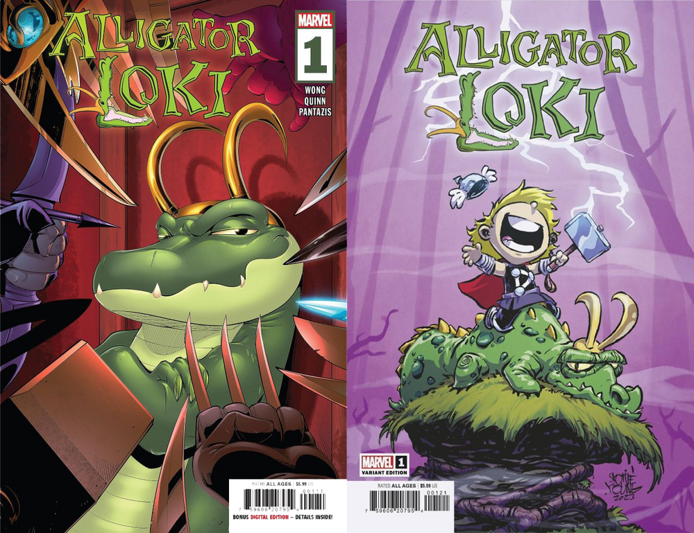 Alligator Loki - Two Cover Set