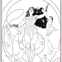 WONDER WOMAN #800 1:50 VARIANT PAQUETTE BLACK & WHITE INCENTIVE 1st APP TRINITY