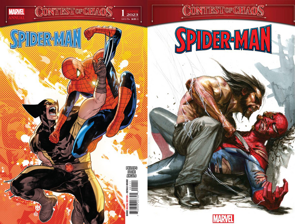 Spider-Man Annual #1 - Cover A + Gabriele Del'Otto Set