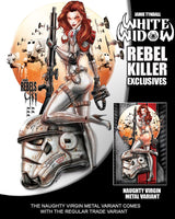 
              Pre-Order: 2020 WHITE WIDOW #2 REBEL KILLER! ***Available in TRADE DRESS and VIRGIN METAL formats*** - Mutant Beaver Comics
            