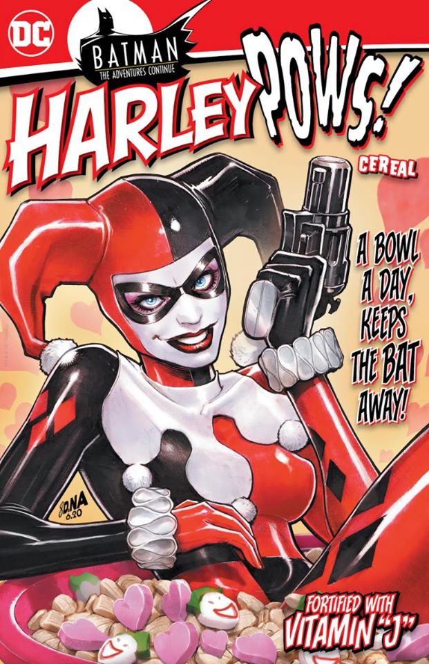 BATMAN THE ADVENTURES CONTINUE #3 Harley Pows DAVID NAKAYAMA VARIANT - Mutant Beaver Comics