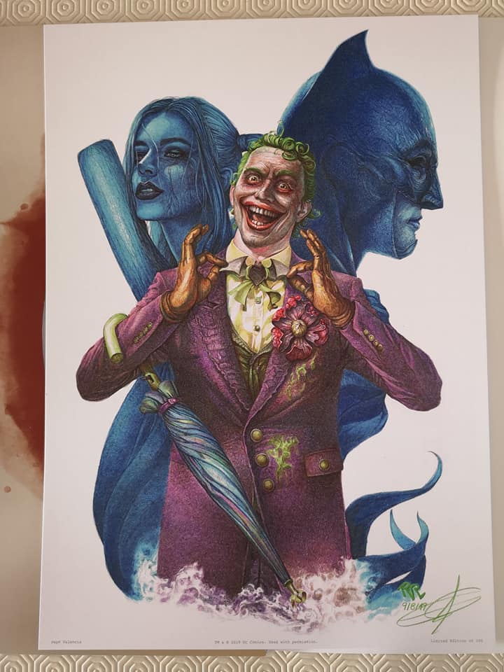 JOKER Pepe Valencia PRINT! (From the NYCC 2019 