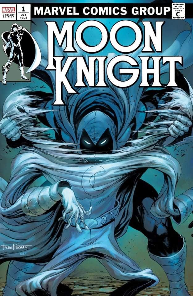 Marvel Moon Knight Tyler Kirkham Whatnot Exclusive LE 3000 retailer Trade Edition