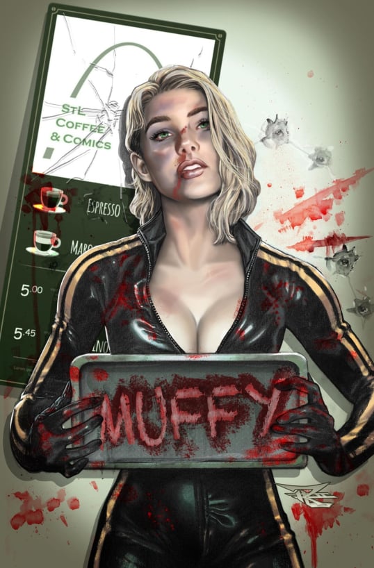 MUFFY The Pimp Slayer #1 Ron Leary Exclusive!